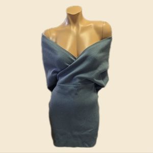 Blue Sweater Dress XL